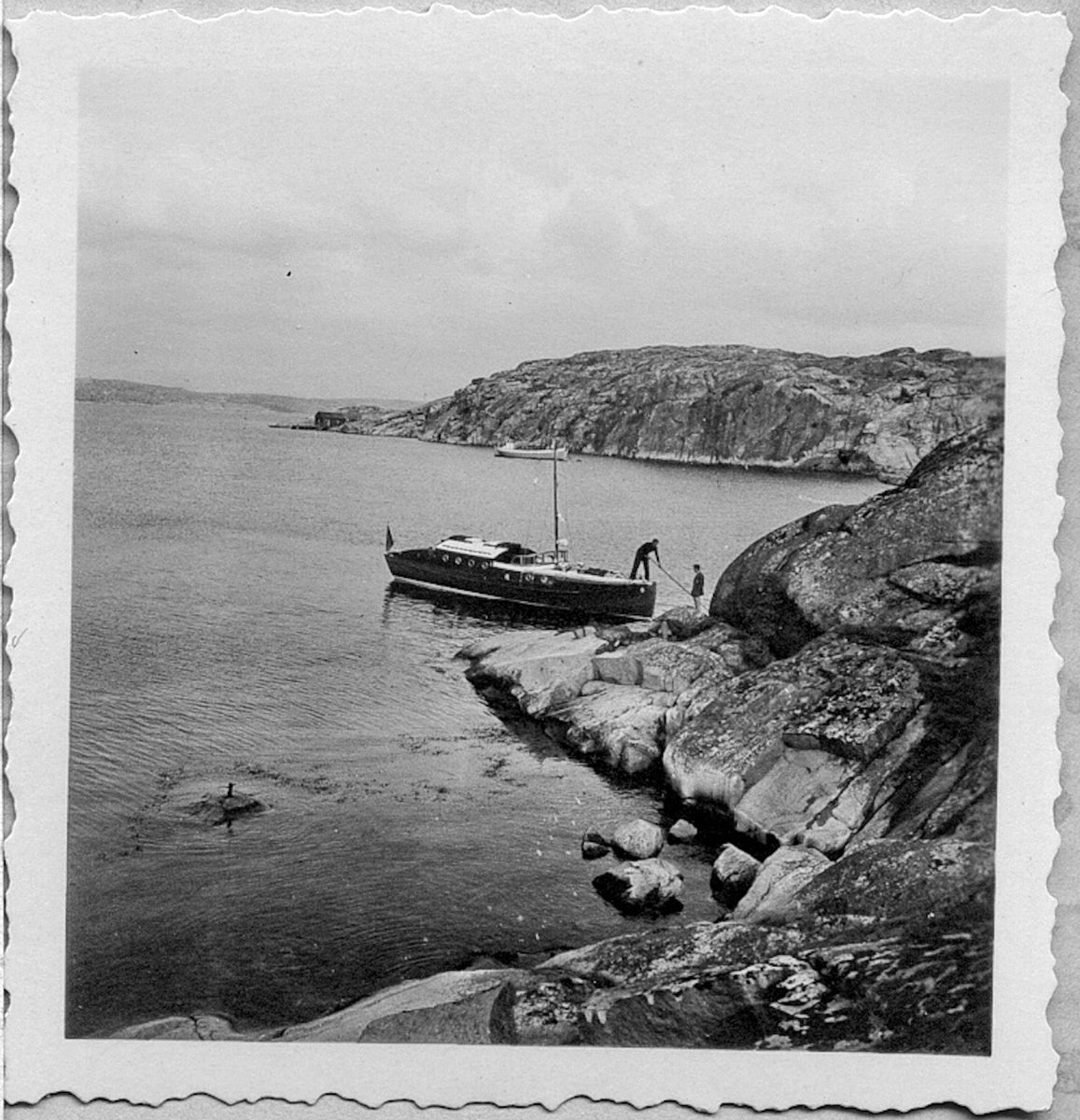 IAN i naturhamn i Bohuslän